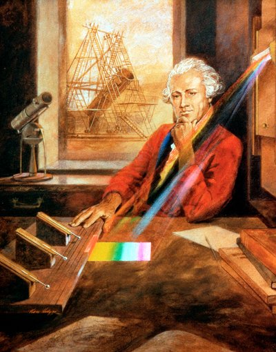 William Herschel 1738-1822 astrónomo inglés nacido en Alemania de Unbekannt