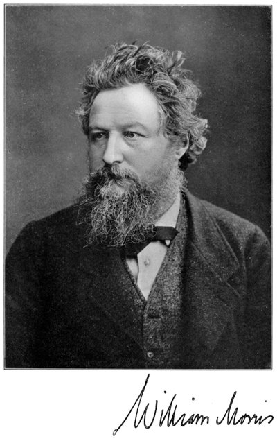 William Morris, artista, escritor, socialista y activista inglés del siglo XIX de Unbekannt