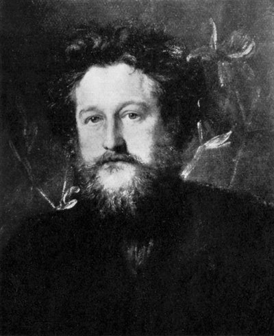 William Morris, artista, escritor, socialista y activista inglés, finales del siglo XIX de Unbekannt
