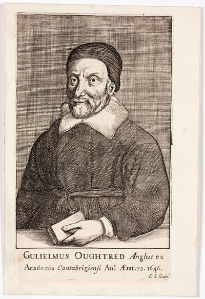 William Oughtred, matemático inglés de Unbekannt