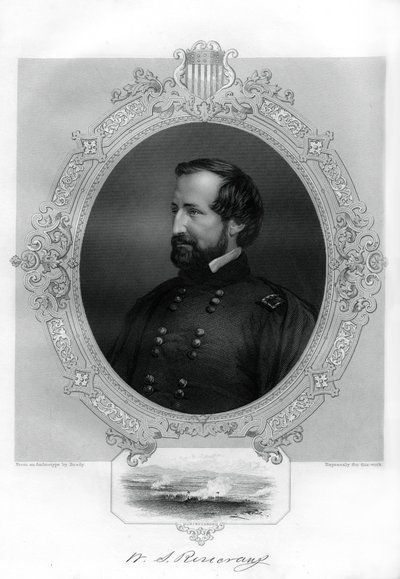 William Rosecrans, general de la Unión durante la Guerra Civil Americana, 1862-1867 de Unbekannt
