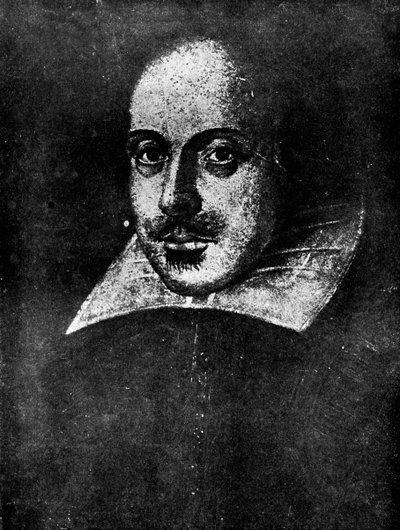 William Shakespeare, dramaturgo inglés, siglo XIX de Unbekannt