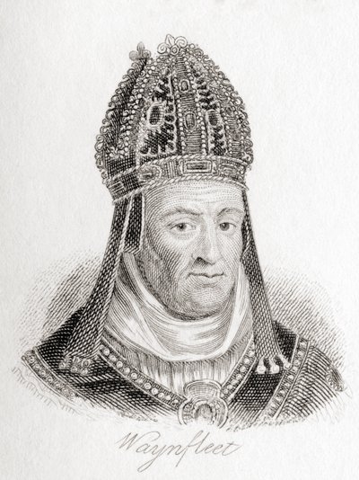 William Waynflete nacido William Patten, c. 1398 - 1486 de Unbekannt
