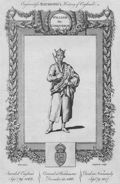 Guillermo el Conquistador, c. 1787 de Unbekannt
