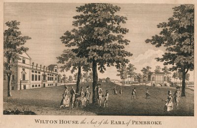 Casa Wilton, la sede del Conde de Pembroke, 1779 de Unbekannt