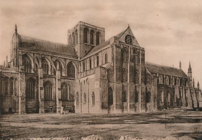 Catedral de Winchester, Hampshire, principios del siglo XX de Unbekannt