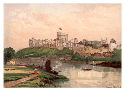 Castillo de Windsor, 1880 de Unbekannt