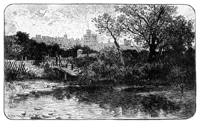 Castillo de Windsor, Berkshire, 1900 de Unbekannt