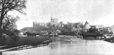 Castillo de Windsor en la época de Victoria, 1901 de Unbekannt