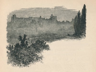 Castillo de Windsor desde el Home Park, 1895 de Unbekannt