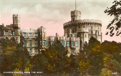 Castillo de Windsor desde el oeste, 1935 de Unbekannt