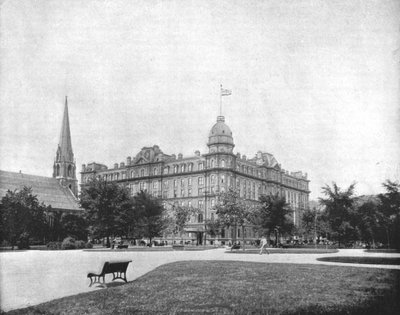 Hotel Windsor, Montreal, Canadá, c. 1900 de Unbekannt