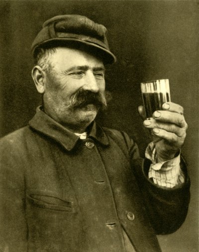 Viticultor, Burgenland, Austria, c1935 de Unbekannt