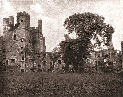 Wingfield Manor, cerca de Alfreton, Derbyshire, 1894 de Unbekannt