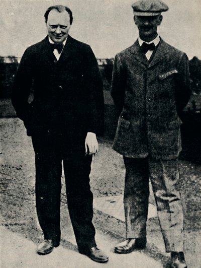 Winston Churchill y George Lambert, 1912, 1945 de Unbekannt