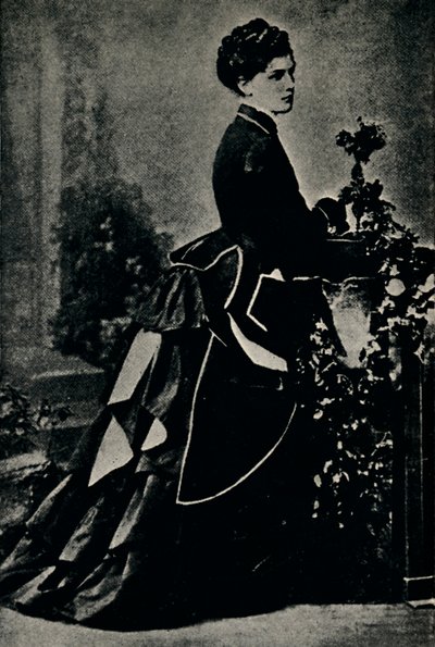 La madre estadounidense de Winston Churchill, c1880s, 1945 de Unbekannt