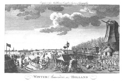 Diversiones de Invierno en Holanda, c1760 de Unbekannt