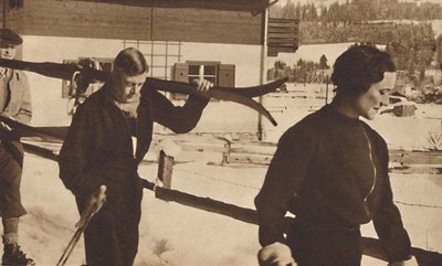 Deporte de Invierno, Austria, 1935 de Unbekannt
