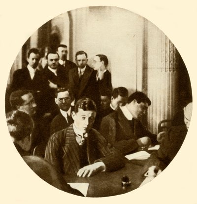 Operador inalámbrico... RMS Titanic, 1912, 1935 de Unbekannt