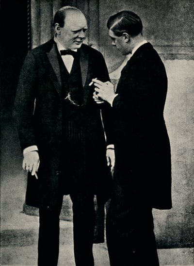 Con el Rey Eduardo VIII, 1936, 1945 de Unbekannt