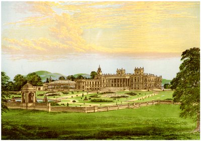 Witley Court, Worcestershire, hogar del Conde de Dudley, c1880 de Unbekannt
