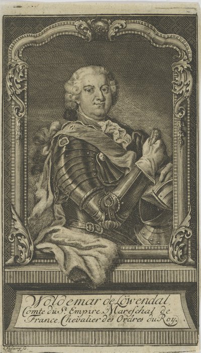 Woldemar Freiherr von Löwendal 1660-1740, antes de 1748 de Unbekannt