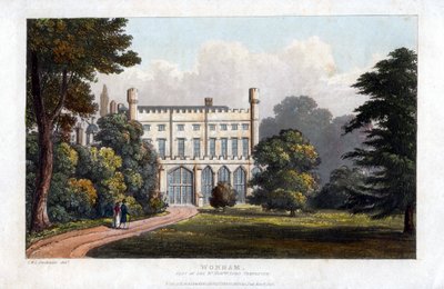 Wonham, Surrey, residencia de Lord Templeton, c1827 de Unbekannt