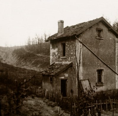 Cruces de madera, Túnel de Tavannes, Verdún, norte de Francia, c1914-c1918 de Unbekannt