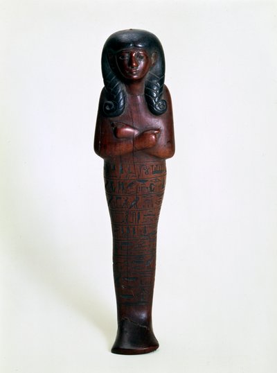 Figurilla ushabti de madera de Mutry, Antiguo Egipto, siglo XVI o XV a.C. de Unbekannt