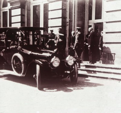 Woodrow Wilson y el Rey Alberto I, c1914-c1918 de Unbekannt