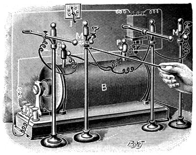 Trabajo de Marie y Pierre Curie, 1904 de Unbekannt
