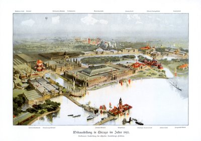 Exposición Mundial Colombina de 1893, Feria Mundial de Chicago de Unbekannt