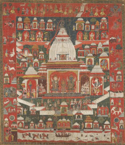 Adoración del Señor Jagannatha en su templo en Puri de Unbekannt