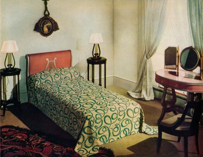 Colcha de algodón tejida por Vantona Textiles Ltd., 1941 de Unbekannt