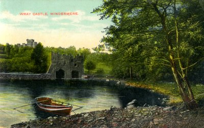 Castillo de Wray, Claife, Lancashire de Unbekannt