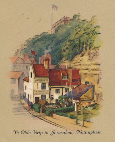 El Viejo Viaje a Jerusalén, Nottingham, 1939 de Unbekannt