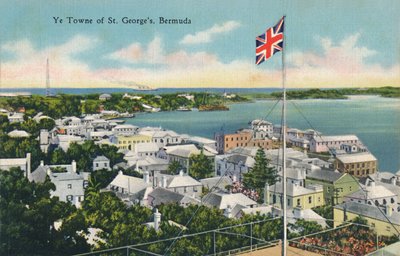 La ciudad de St. Georges, Bermudas, principios del siglo XX de Unbekannt