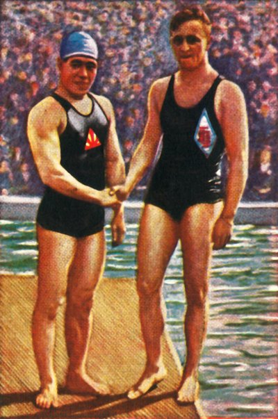 Yoshiyuki Tsuruta y Erich Rademacher, 1928 de Unbekannt