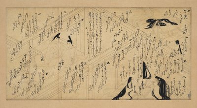 Yujo Monogatari Emaki, 1336-92 de Unbekannt