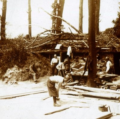 Zuavos, Nieuwpoort, Flandes, Bélgica, c.1914-c.1918 de Unbekannt