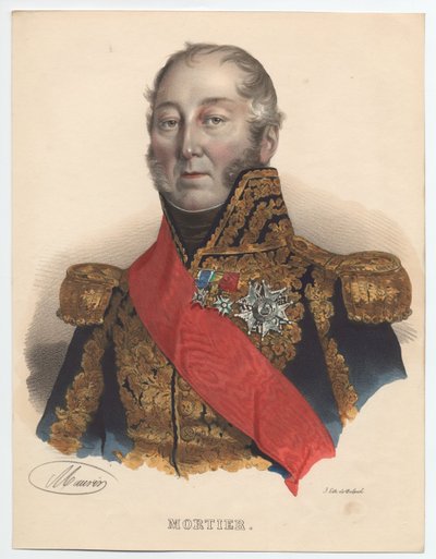 Édouard Adolphe Mortier 1768-1835, Mariscal de Francia, 1835 de Unbekannt