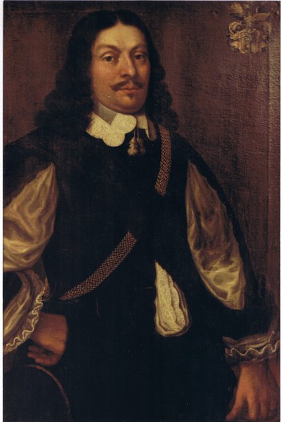 Pintura al óleo que muestra a Johann von Graffen (1615 - 1665) de Unbekannt
