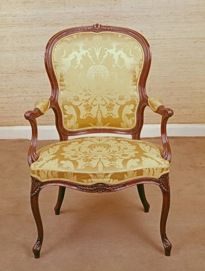 Sillón, diseñado por Hepplewhite, c.1770 de Unbekannt Unbekannt