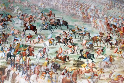 Escena de Batalla (detalle) de Unbekannt Unbekannt