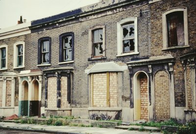 Casas tapiadas, Camberwell, 1967 de Unbekannt Unbekannt