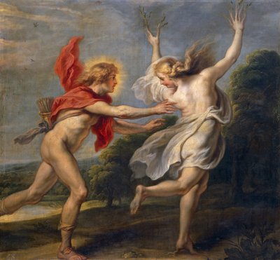 Dafne y Apolo de Unbekannt Unbekannt