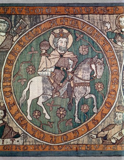 Frontal de altar bordado de la Catedral de Bamberg, sur de Alemania, c.1300 de Unbekannt Unbekannt