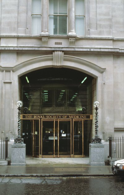 Exterior de la Royal Society of Medicine, Wimpole St, Londres W1 de Unbekannt Unbekannt