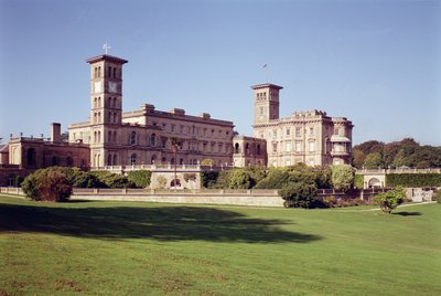 Vista exterior, Osborne House, Isla de Wight de Unbekannt Unbekannt