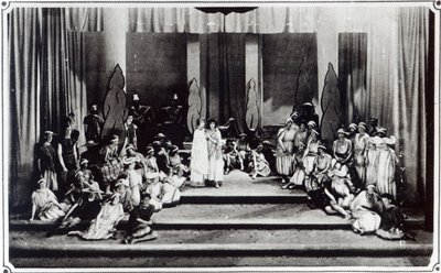 Primera representación teatral en Inglaterra del Oratorio Semele de Handel, 1925 de Unbekannt Unbekannt